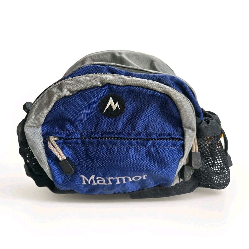 Marmot Walkabout Biospan Waist/ Fanny Pack Black, Blue, Grey  Hiking, Climbing